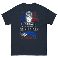 Thumbnail for T-shirt Philippines marine - Français de racines