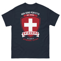 Thumbnail for T-shirt Suisse marine - Non sono perfetto
