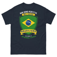 Thumbnail for Maglietta Brasile blu navy - Non sono perfetto, ma sono brasiliano