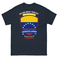 Thumbnail for T-Shirt Venezolaner marineblau - Ich bin Venezolaner – stolz und humorvoll