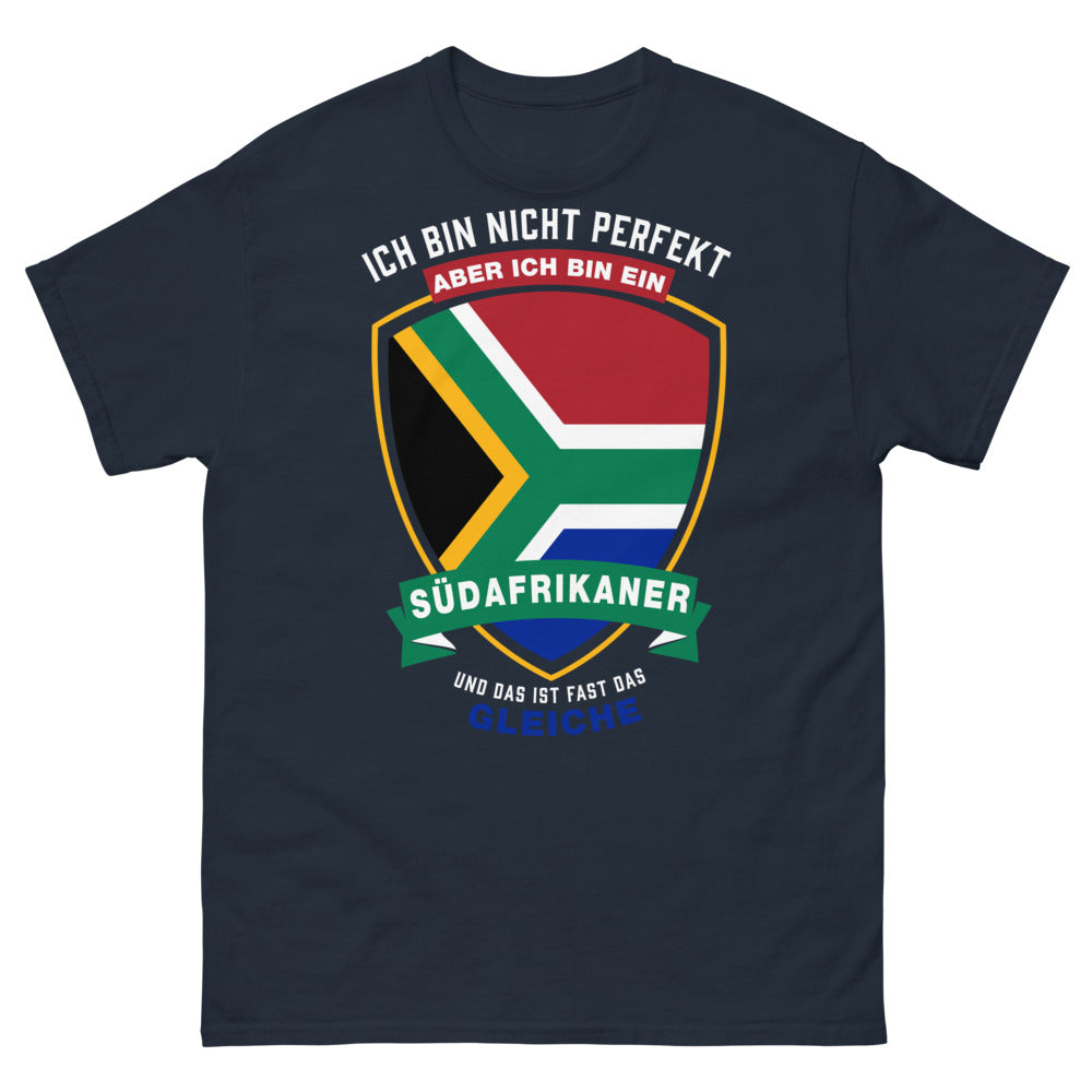 T-shirt Südafrikaner marine - unique et fier d'être Südafrikaner