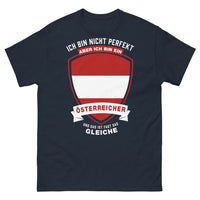 Thumbnail for T-shirt Autrichien bleu marine - phrase en allemand