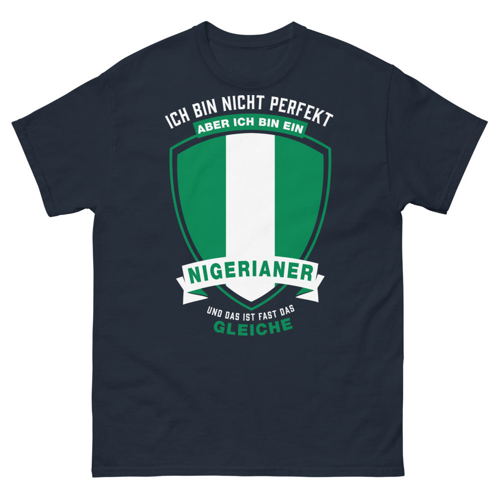 T-shirt Nigéria marine - Ich bin Nigerianer