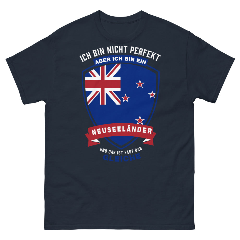 T-shirt Neuseeland marine - pas parfait, néo-zélandais