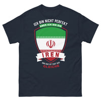 Thumbnail for T-shirt Irlande marine - Ich bin nicht perfekt