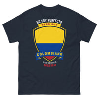 Thumbnail for T-shirt Colombie bleu marine - No soy perfecto pero soy Colombiano