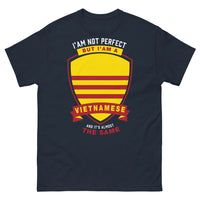 Thumbnail for T-shirt vietnamien marine - I'm Not Perfect But Close Enough