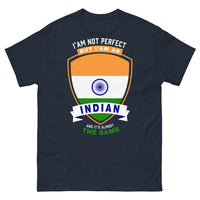 Thumbnail for T-shirt Indian Heritage marine - I am Indian - presque pareil