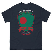 Thumbnail for T-shirt bangladais bleu marine - fierté et humour