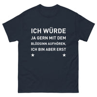 Thumbnail for T-Shirt Deutschland dunkelblau - Text blödsinn