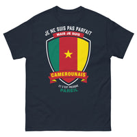 Thumbnail for T-shirt Cameroun marine face - je suis Camerounais