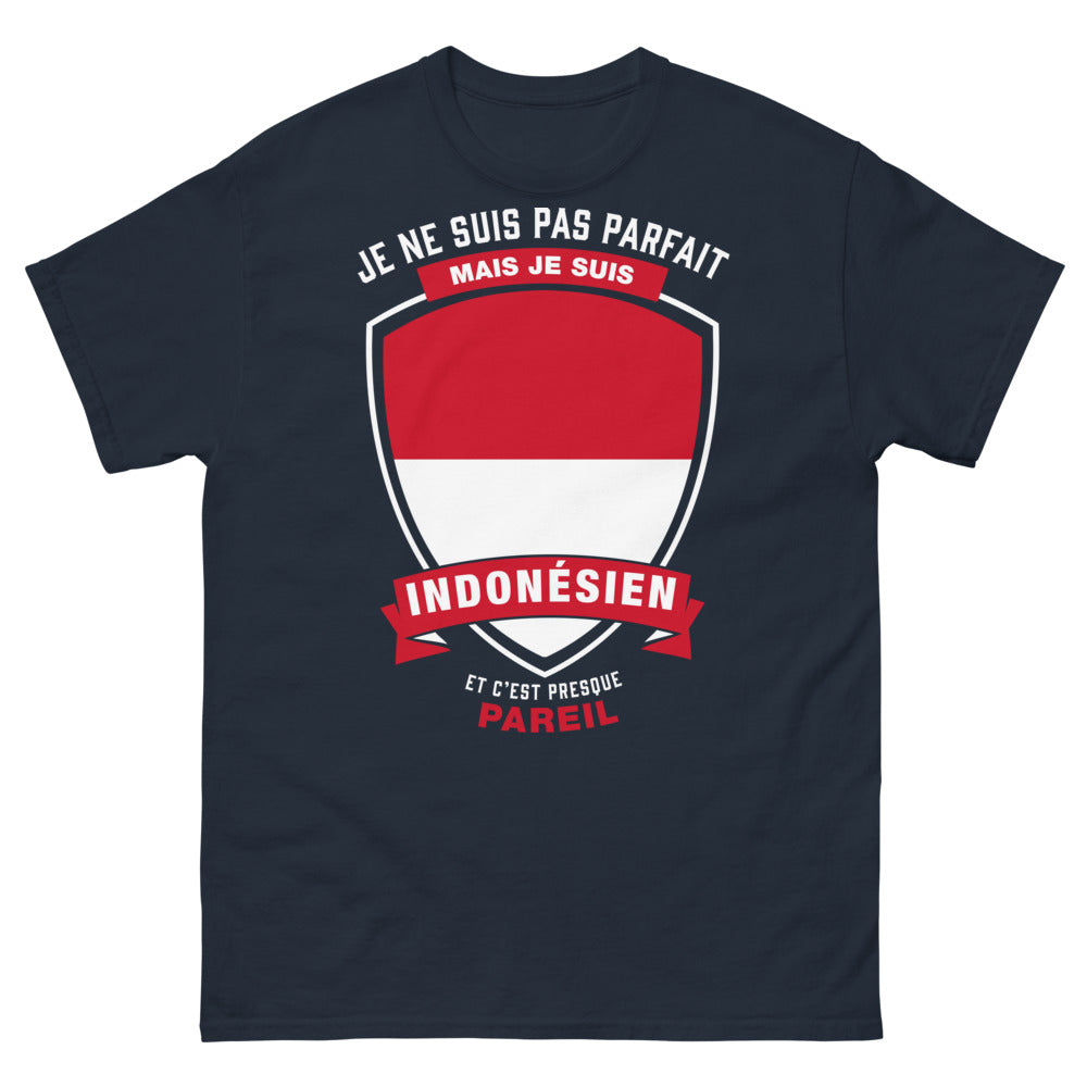 T-shirt Indonésien marine - Indonésien et fier