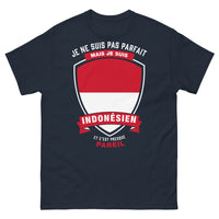 Thumbnail for T-shirt Indonésien marine - Indonésien et fier