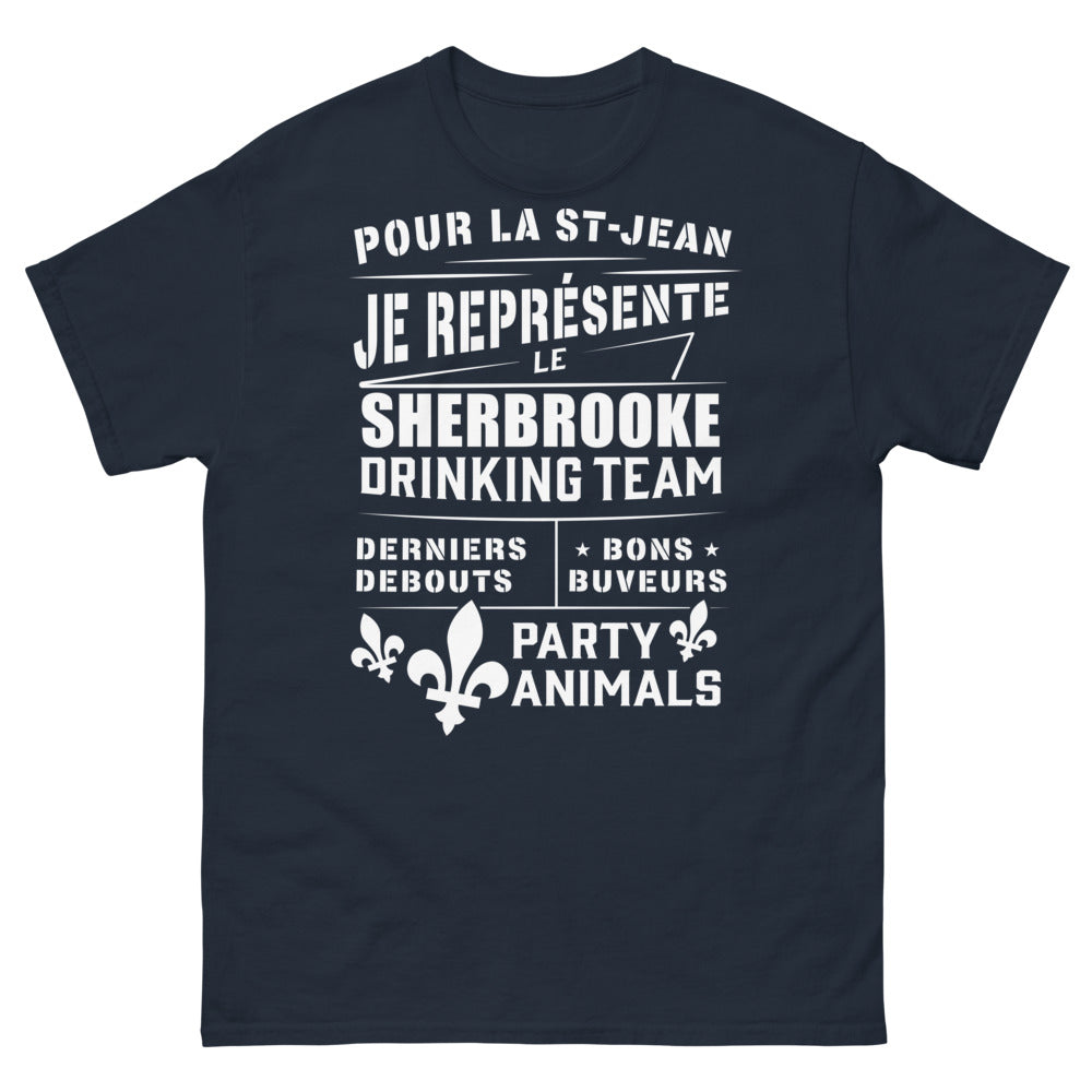T-shirt Sherbrooke marine - Bons Buveurs