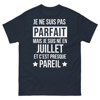 Thumbnail for T-shirt Juillet humour marine - né en Juillet
