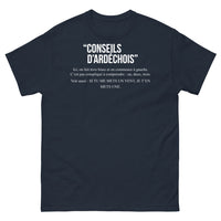 Thumbnail for T-shirt Ardèche marine - conseils d'Ardéchois