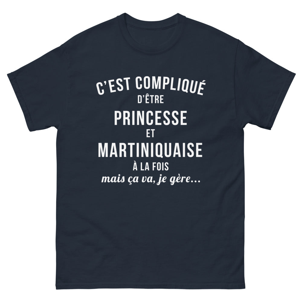 T-shirt Martinique marine - ça gère