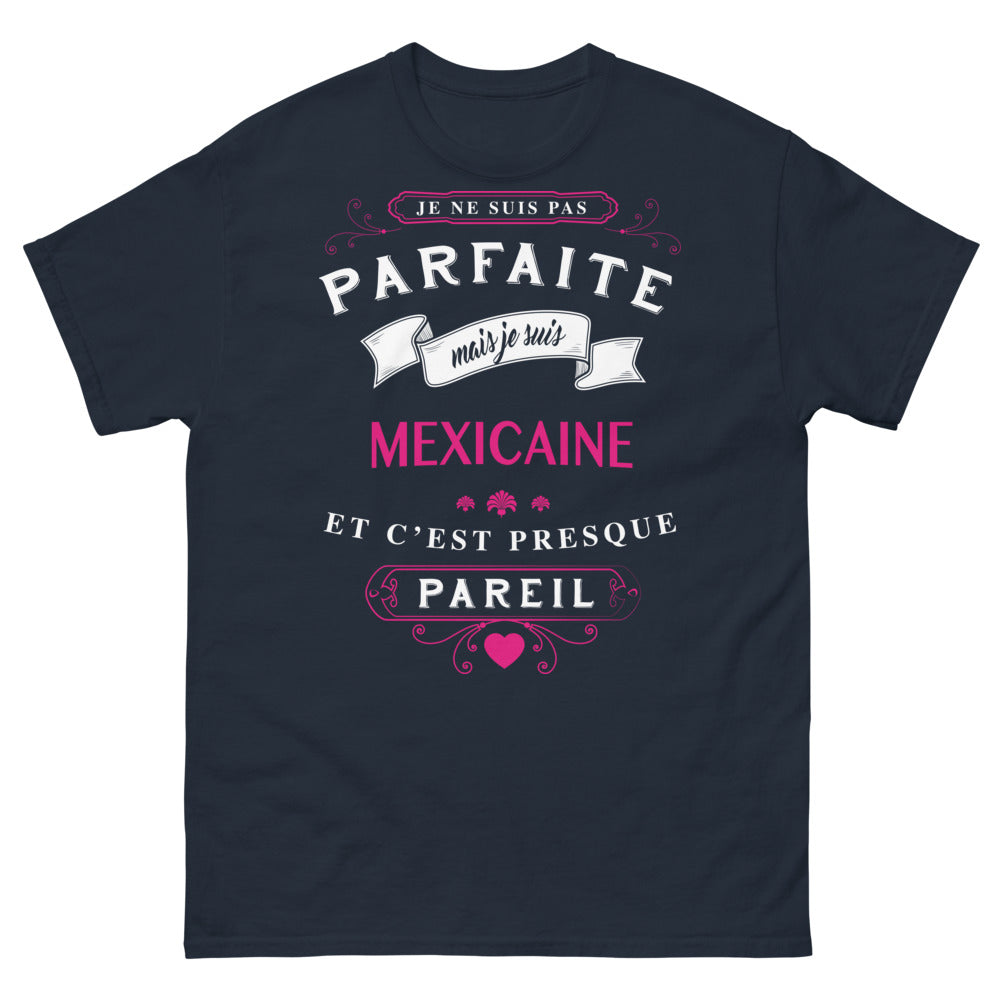 T-shirt Mexicaine marine - fière de mes origines