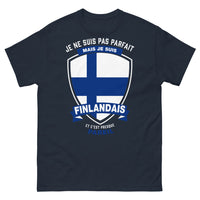 Thumbnail for T-shirt Finlande marine - humour finlandais
