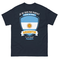 Thumbnail for T-shirt Argentin marine - presque pareil