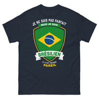 Thumbnail for T-shirt Brésil marine - je suis brésilien