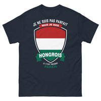 Thumbnail for T-shirt Hongrois bleu marine - clin d'œil humoristique