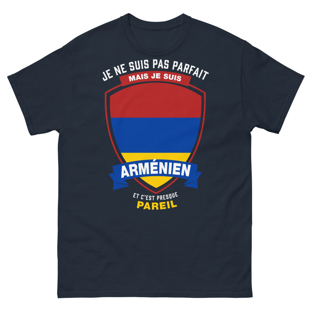 T-shirt arménien marine - presque pareil