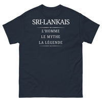 Thumbnail for T-shirt sri-lankais marine - l'homme, le mythe, la légende
