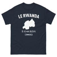 Thumbnail for T-shirt Rwanda marine - Là où mon histoire commence