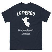 Thumbnail for T-shirt Pérou marine - Esprit péruvien