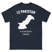 Thumbnail for T-shirt Pakistan marine - Le Pakistan, là où mon histoire commence