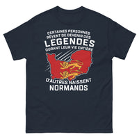 Thumbnail for T-shirt Normandie marine - fierté normande