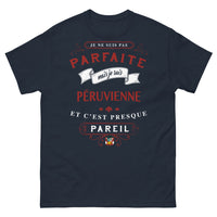 Thumbnail for T-shirt Péruvienne marine - humour péruvien léger