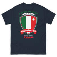 Thumbnail for T-shirt Neuchâtelois marine - Presque pareil