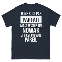 Thumbnail for T-shirt Nowak marine - Je ne suis pas parfait