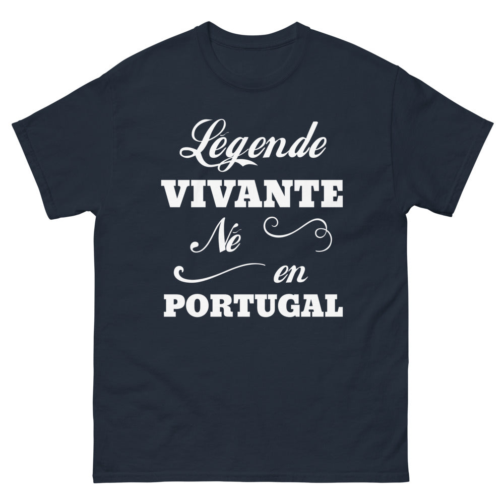 T-shirt Portugal marine - Légende vivante