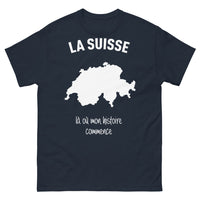 Thumbnail for T-shirt Suisse marine - histoire helvétique