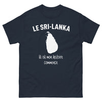 Thumbnail for T-shirt Sri Lanka marine - Là où mon histoire commence