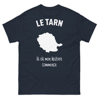 Thumbnail for T-shirt Tarn marine - Là où mon histoire commence