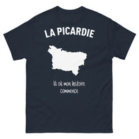 Thumbnail for T-shirt Picardie marine - La Picardie, là où mon histoire commence
