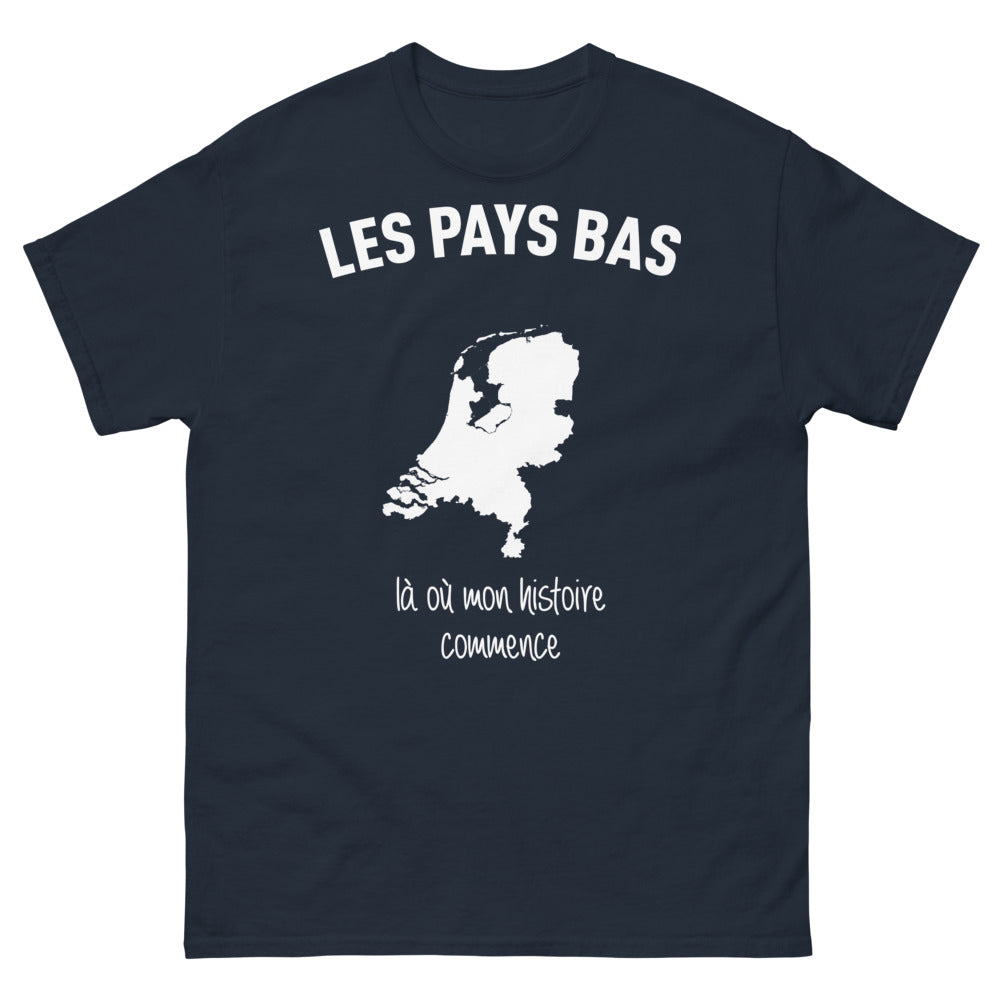 T-shirt Pays-Bas: Là où mon histoire commence
