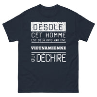Thumbnail for T-shirt pris par une vietnamienne marine - Désolé, cet homme est déjà pris