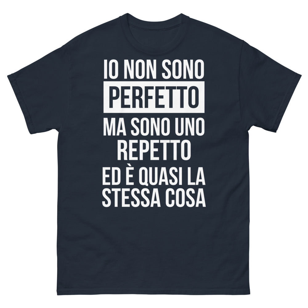 T-shirt Répetto marine face - Io non sono perfetto