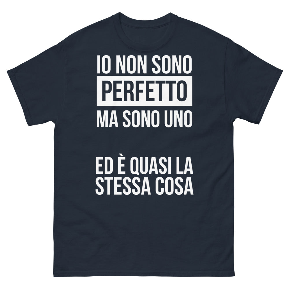 T-shirt Italie marine - Io non sono perfetto