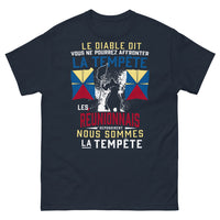 Thumbnail for T-shirt Réunionnais marine - Nous Sommes la Tempête