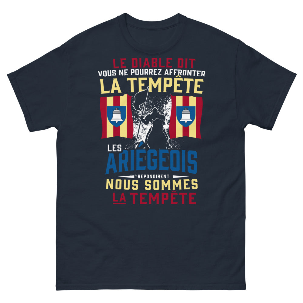 T-shirt Ariège marine - Nous Sommes la Tempête