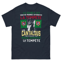 Thumbnail for T-shirt Les Cantalous marine - tempête auvergnate