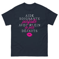 Thumbnail for T-shirt aide-soignante marine - parfaite avec plein de jolis défauts