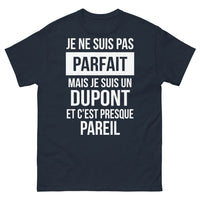 Thumbnail for T-shirt Dupont marine - humour et fierté familiale