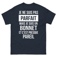 Thumbnail for T-shirt Bretons marine - humour et bonnet fier